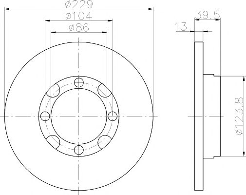 Disc frana