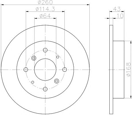 Disc frana