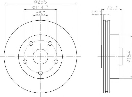 Disc frana