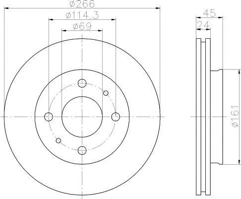 Disc frana