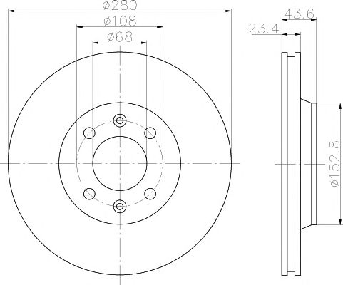 Disc frana