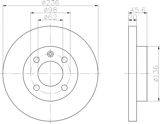 Disc frana