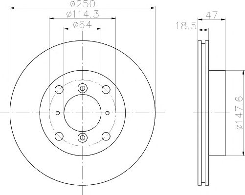 Disc frana