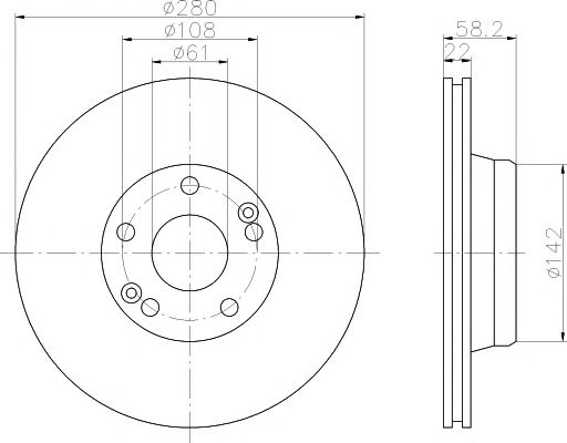 Disc frana