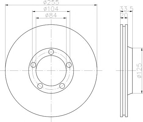 Disc frana