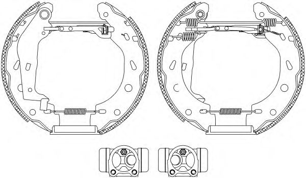 Set saboti frana