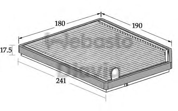 Filtru, aer habitaclu