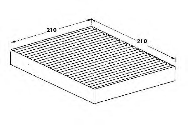 Filtru, aer habitaclu