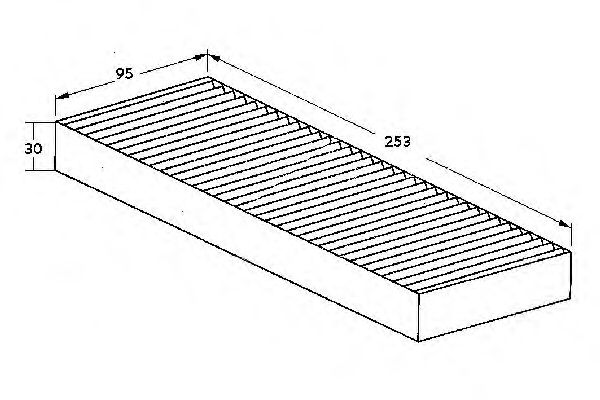 Filtru, aer habitaclu