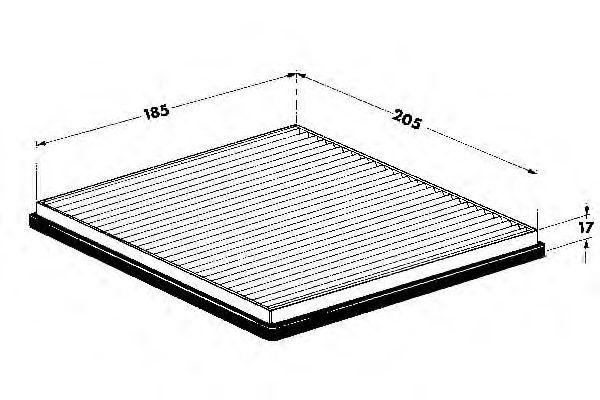 Filtru, aer habitaclu