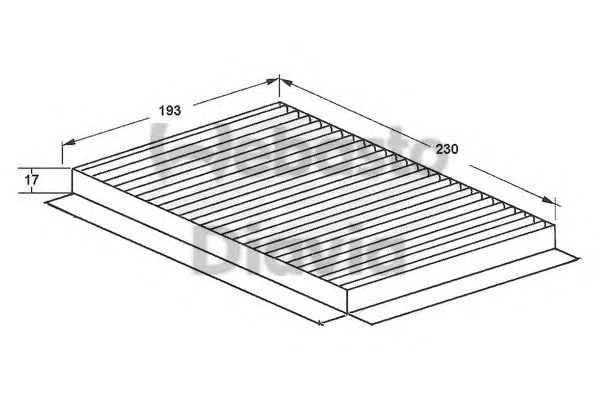 Filtru, aer habitaclu