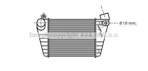 Intercooler, compresor