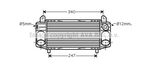 Intercooler, compresor