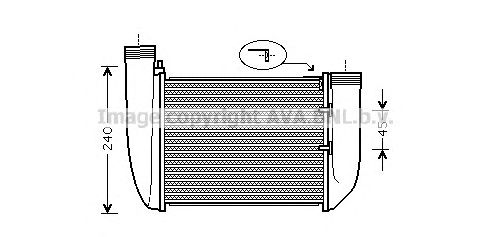 Intercooler, compresor