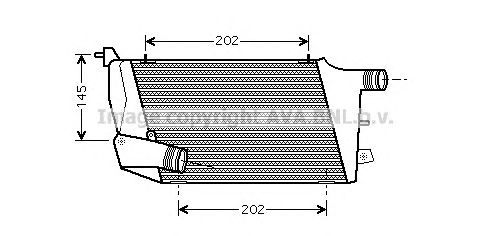 Intercooler, compresor