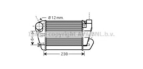 Intercooler, compresor