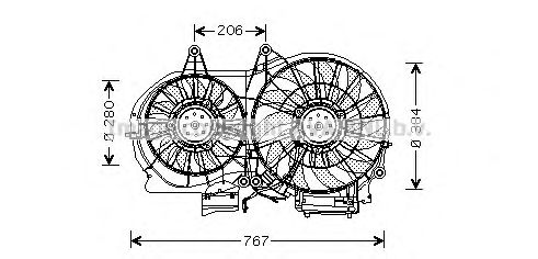 Ventilator, radiator