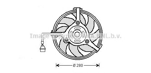 Ventilator, radiator