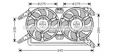 Ventilator, radiator