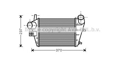 Intercooler, compresor