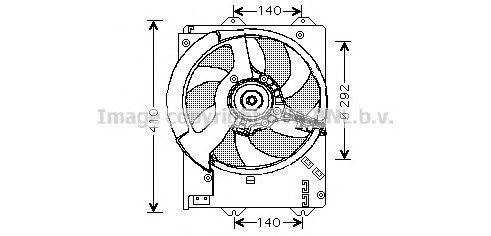 Ventilator, radiator