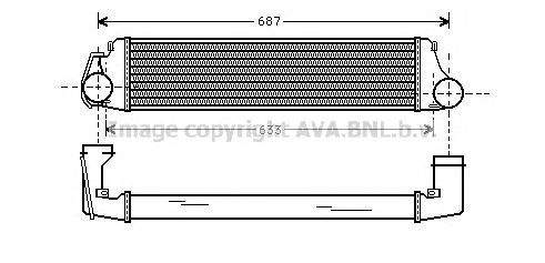 Intercooler, compresor