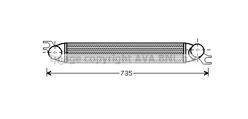 Intercooler, compresor