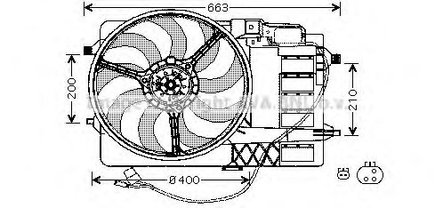 Ventilator, radiator