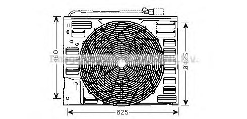 Ventilator, radiator