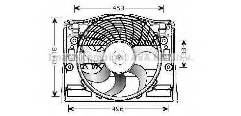 Ventilator, radiator