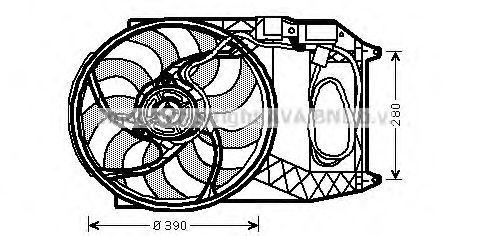 Ventilator, radiator