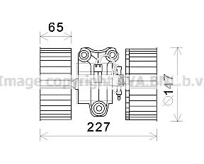 Electromotor, ventilatie interioara