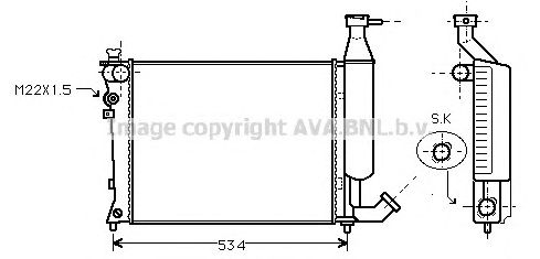 Radiator, racire motor