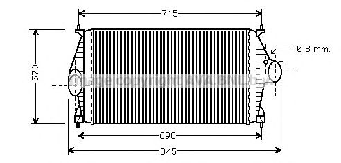 Intercooler, compresor