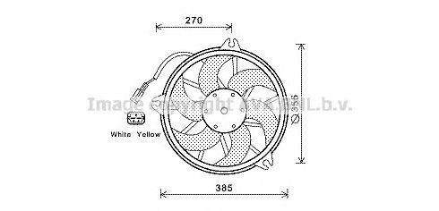 Ventilator, radiator