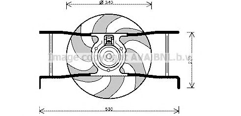 Ventilator, radiator