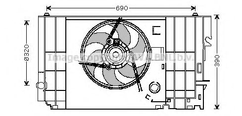 Ventilator, radiator