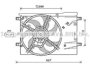 Ventilator, radiator