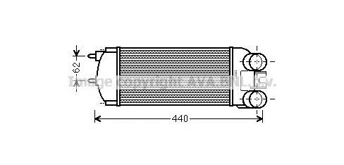 Intercooler, compresor