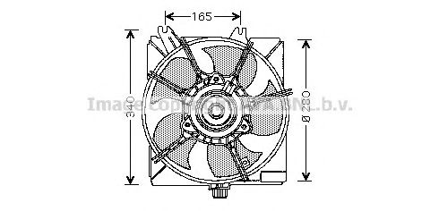 Ventilator, radiator