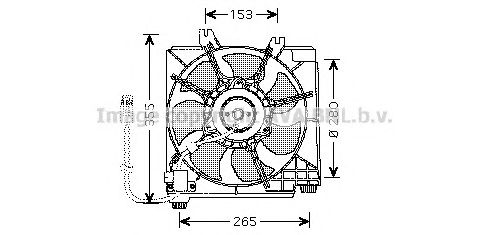 Ventilator, radiator