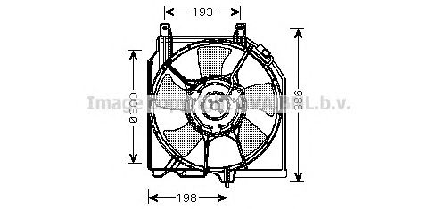 Ventilator, radiator