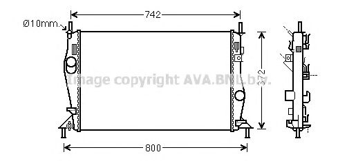 Radiator, racire motor