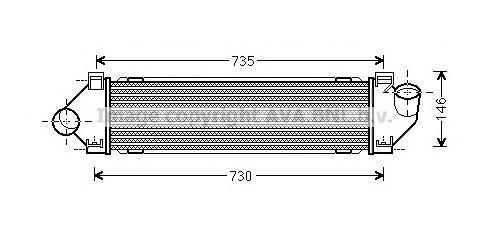 Intercooler, compresor