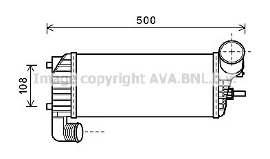 Intercooler, compresor