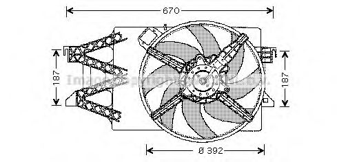 Ventilator, radiator