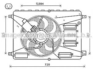 Ventilator, radiator