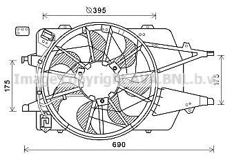 Ventilator, radiator