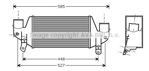 Intercooler, compresor