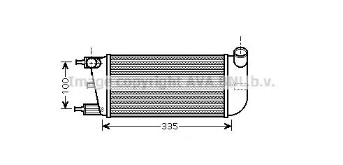 Intercooler, compresor